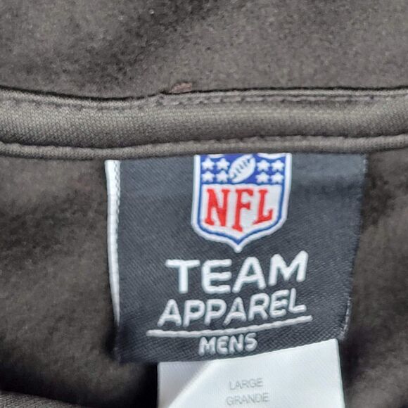 NFL Combine Cleveland Browns Mens Large Sweatshirt Backfield Team Color Hoodie - Picture 6 of 13